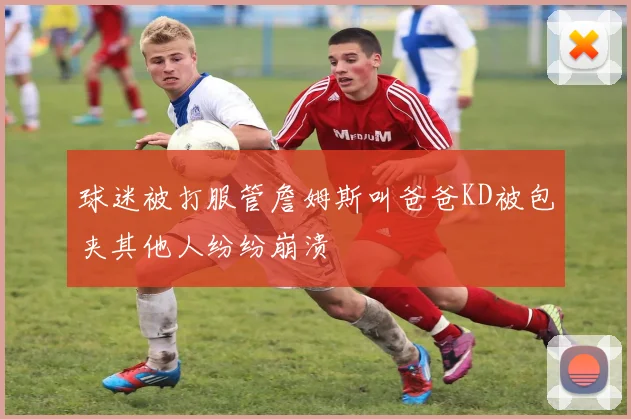 球迷被打服管詹姆斯叫爸爸KD被包夹其他人纷纷崩溃