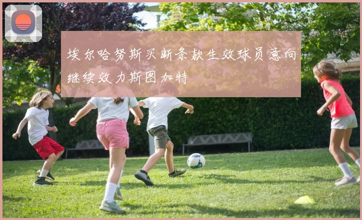 埃尔哈努斯买断条款生效球员意向继续效力斯图加特